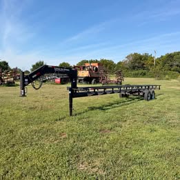EZ Haul 35ft in-line hay trailer